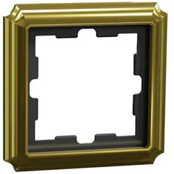 Merten D-Life Antik Rahmen, 1fach, 24k gold