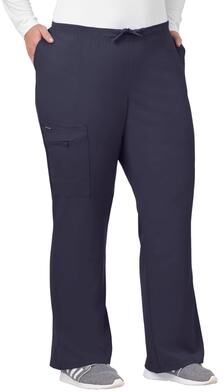 Plus Size Women's Jockey Scrubs Women's Favorite Fit Pant by Jockey Encompass Scrubs in Charcoal (Size 2XP(20-22P))