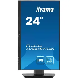 iiyama Monitor XUB2497HSN-B2 (1920 x 1080 Pixel, 23.80"), Monitor, Schwarz