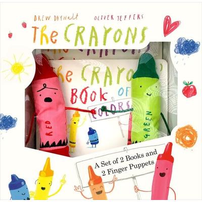 The Crayons: A Set of Books and Finger Puppets, Taschenbuch von Drew Daywalt, Random House N.Y., 978-1-5247-9141-4