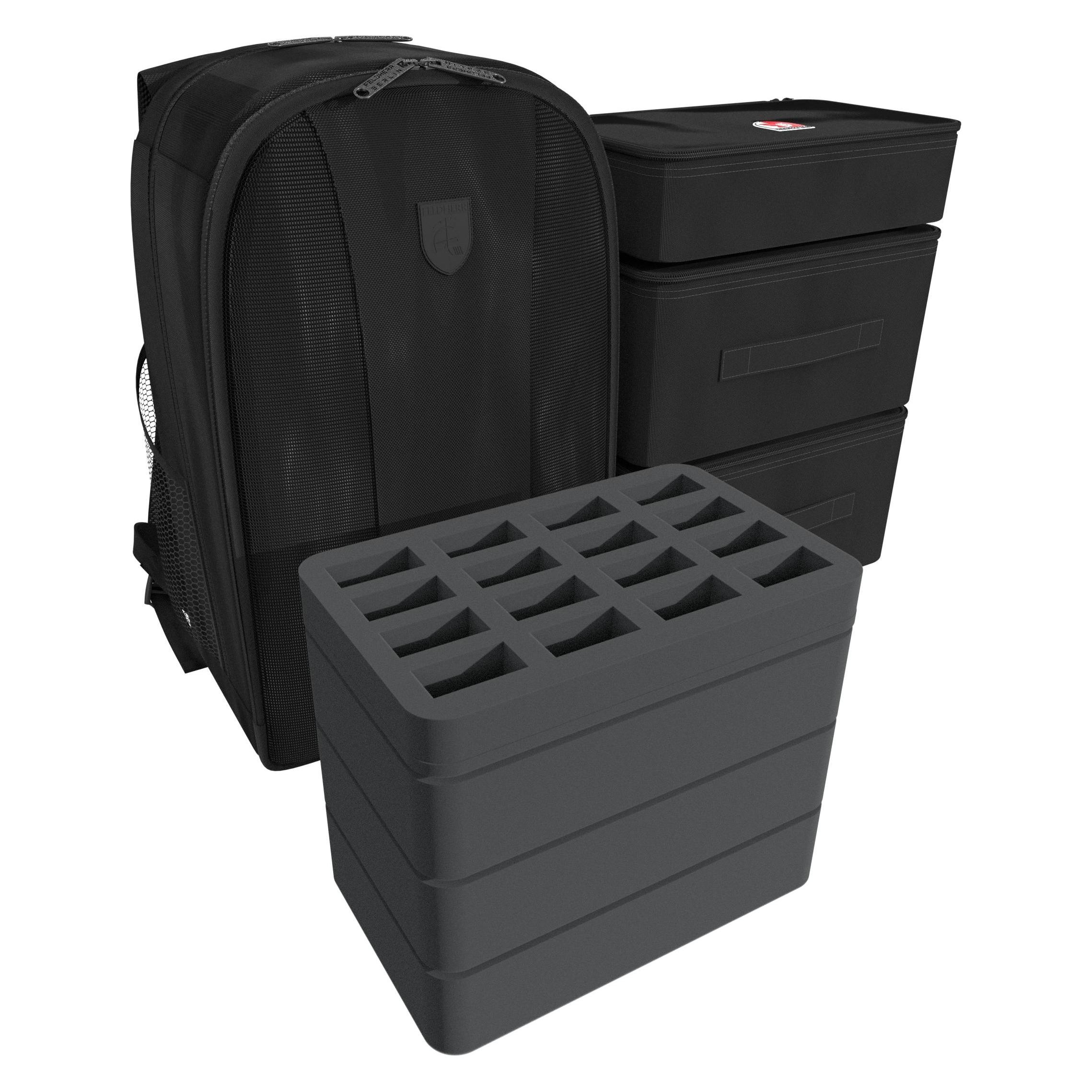 Feldherr BP08SBO - RUCKSACK Comfort Set 80 Miniaturen, Panzer und Monster (Kunststoff, Schaumstoff) (BP08SBO)