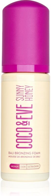 Coco & Eve Sunny Honey Bali Bronzing Foam mousse auto-bronzante Medium 50 ml