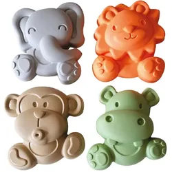 Adriatic 4 Sandformen Savanne Löwe Affe Hippo Elefant