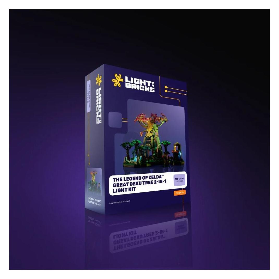 Light my bricks LMB 2.0 LED Licht Set für LEGO 77092 The Legend of Zelda - Deku-Baum 2-in-1 (77092)