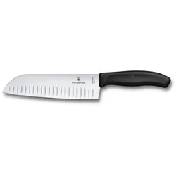 Victorinox SwissClassic Santokumesser Kullensch. 17 cm schwarz Blister