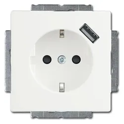Busch-Jaeger, Steckdose, Schuko/USB-Steckdose