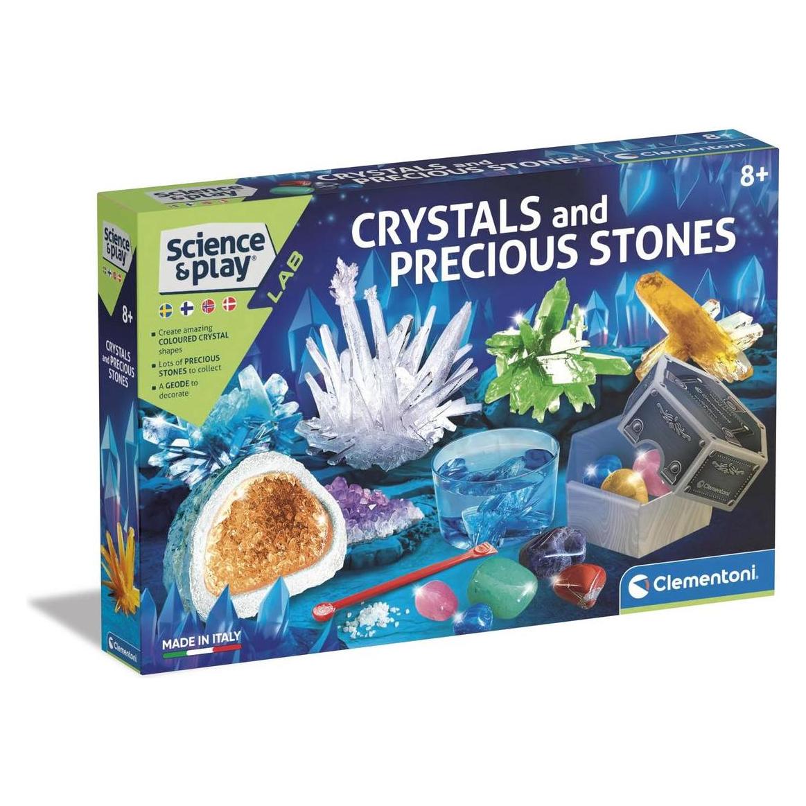 Clementoni Giant Crystals & Precious Stones (Nordic) (78825)
