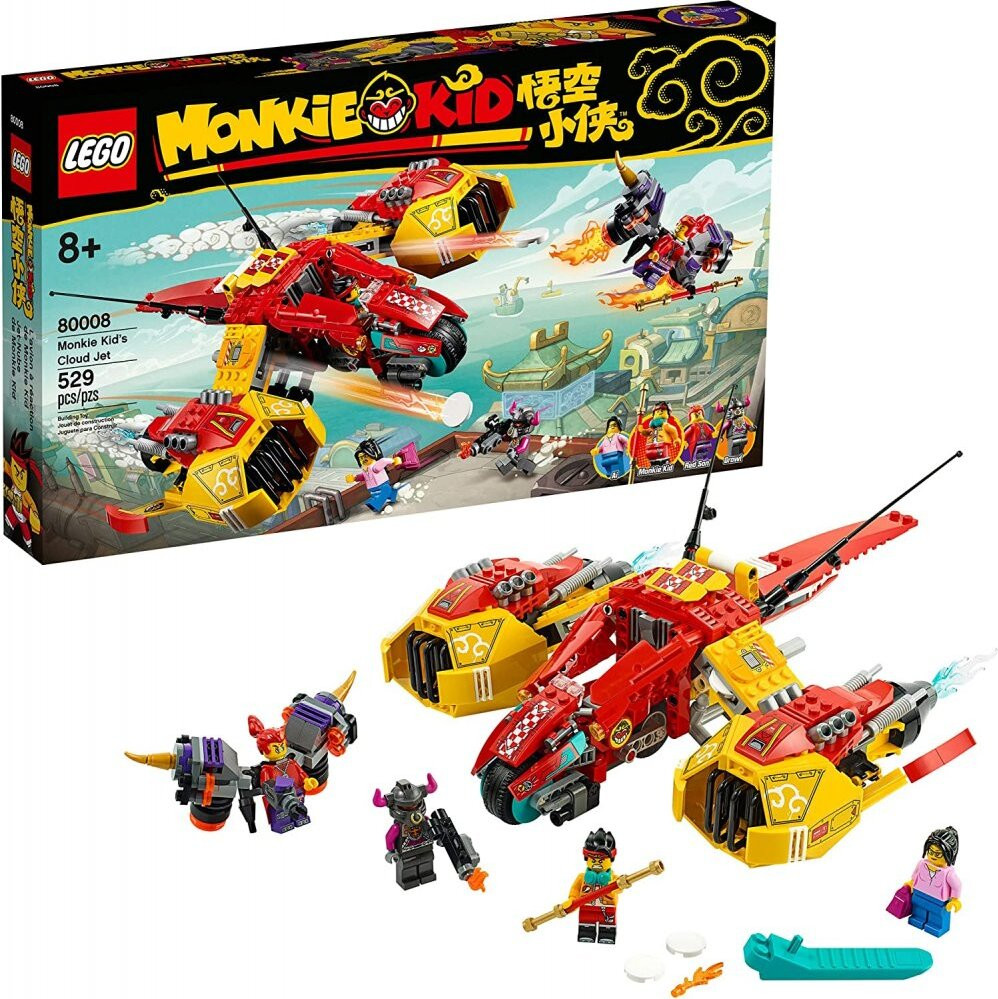LEGO Monkie Kid 80008 Monkie Kid Jachtvliegtuig