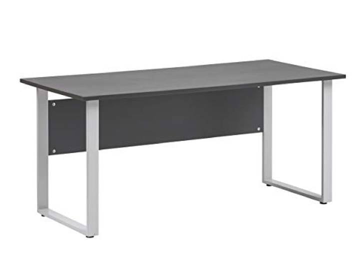Möbelpartner Denver 701485 Bureau\, Anthracite\, 160 x 65 x 74 cm