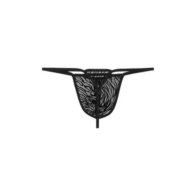 String WOH "String Personal Allure String 1er Pack", Herren, Gr. XXL, schwarz, Obermaterial: 85% Polyamid PA. 15% Elasthan EL., Unterhosen String