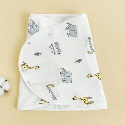 Inspire Essentials CalmNest Anti Startle Baby Swaddle Wrap Cotton Muslin Blanket e 35x80cm