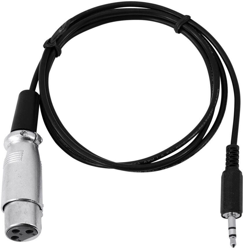 EuroLite Dmx-Adapter Out Klinke 3,5/xlr 1m