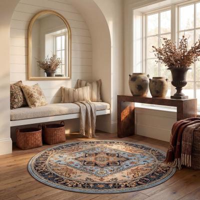 SAFAVIEH Handmade Heritage Asia Traditional Oriental Wool Rug