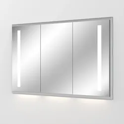 Sanipa Wandeinbau Spiegelschrank „Wilma“ 1249 × 750 × 173 mm Anschlag links, links, Anschlag links
