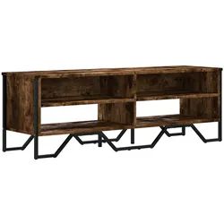 vidaXL TV-Schrank Räuchereiche 122x34x41 cm Holzwerkstoff