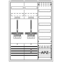 STRIEBEL & JOHN Komplettschrank AP3Pkt.A372Z1V5A2 DA37PG