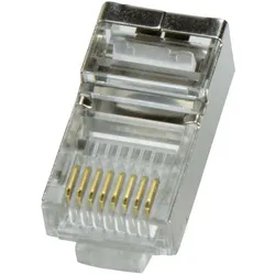 LogiLink RJ45-Modularstecker, Cat.5e, geschirmt, 100 Stück