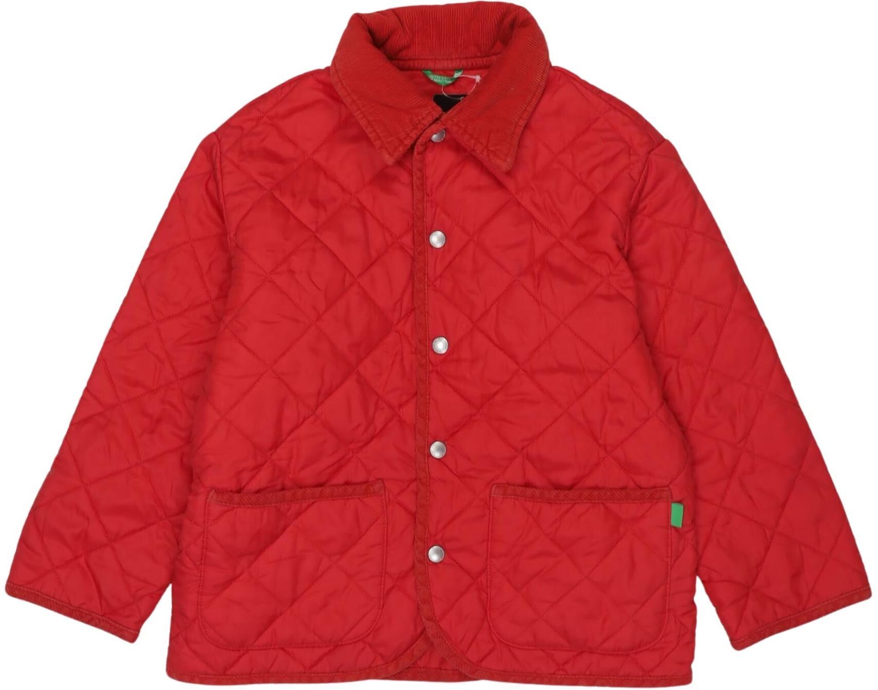 United Colors OF Benetton Mädchen Jacke oder Mantel, Rot, Gr. S, Synthetik - Second Hand