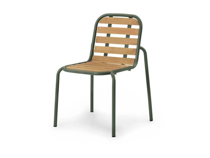 Normann Copenhagen Chaise Vig Robinia Green