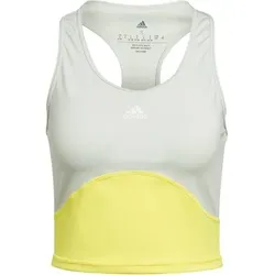 ADIDAS Damen Shirt TRN HIIT CRO TK, Größe M in Grau Grau