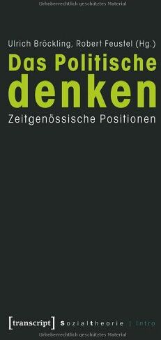 Ulrich Bröckling - Das Politische denken: Zeitgenössische Positionen - Preis vom 09.10.2026 07:28:09 h