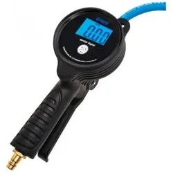 Elmag, Druckluftaufsatz, - PROFI-Reifenfüller mit Heblestecker Modell 80-EWO digital, 0-12 bar