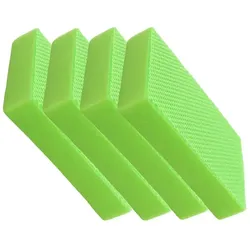 Spülschwamm Color Clean 4 Stück grün extra reinigend dank seiner ausgeklügelten Netzstruktur
