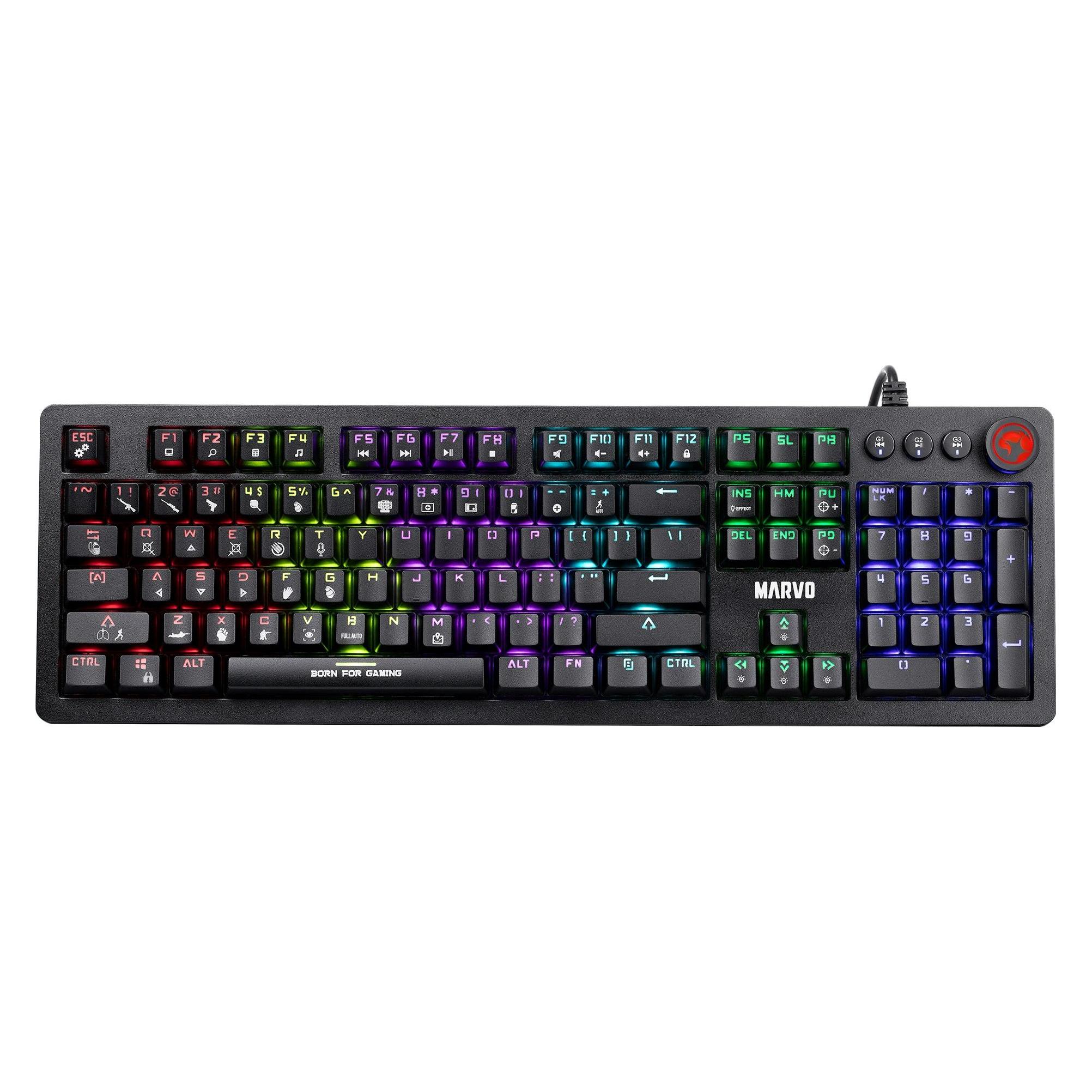 Marvo Keyboard KG917 (US, Kabelgebunden) (KG917)