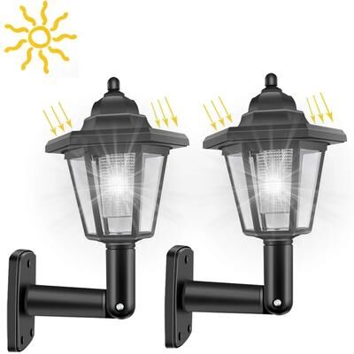 Uplift Picks Solar Outdoor Wall Lights Create Warm Ambience For Balconies Gardens Terraces c
