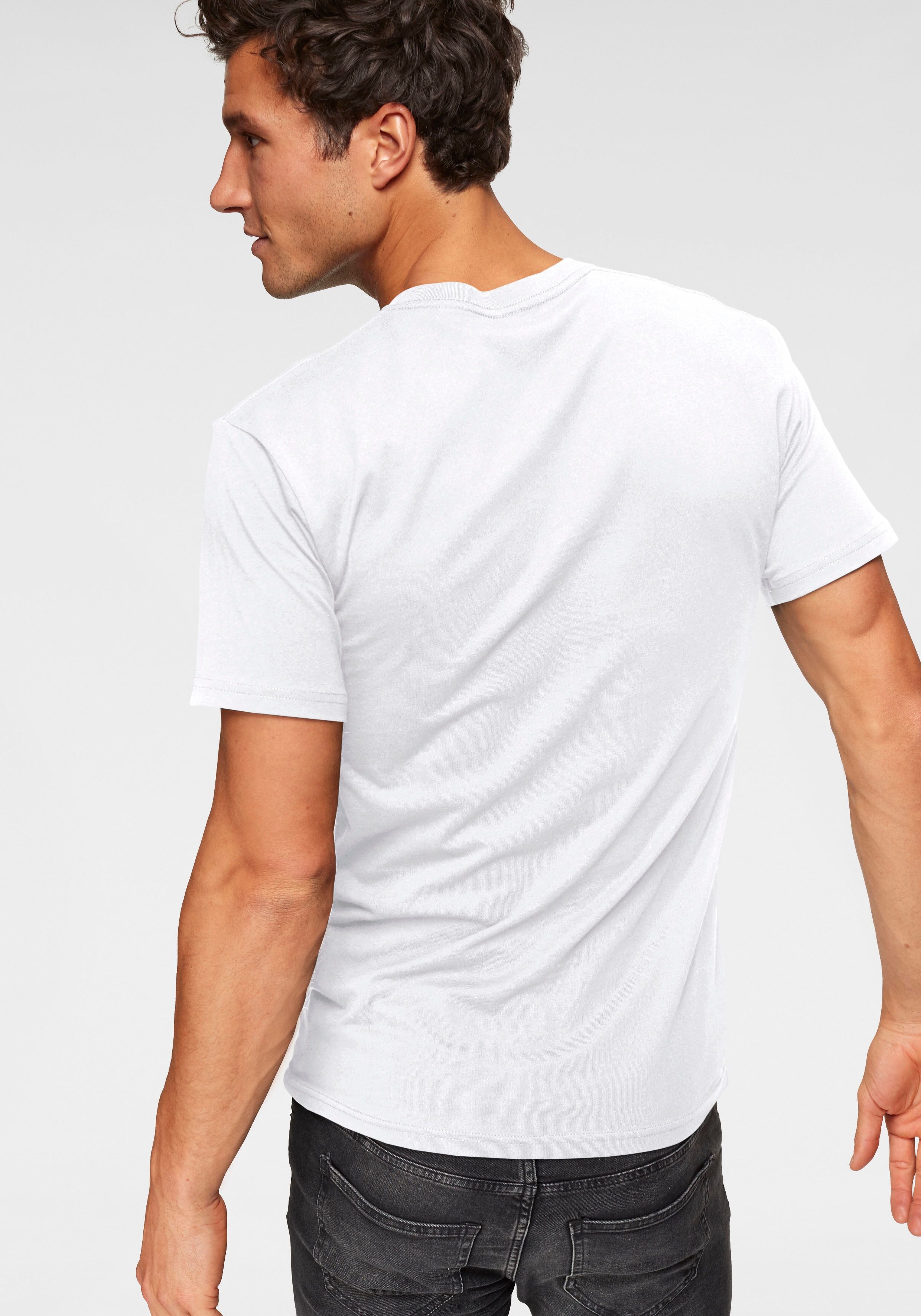 Vans "LEFT CHEST SS" Kurzarm, mit Rundhalsausschnitt, aus Baumwolle weiß XXL