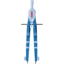 BRUNNEN Schnellverstellzirkel Peak 4 Colour Code, azurblau, Ø 37,0 cm