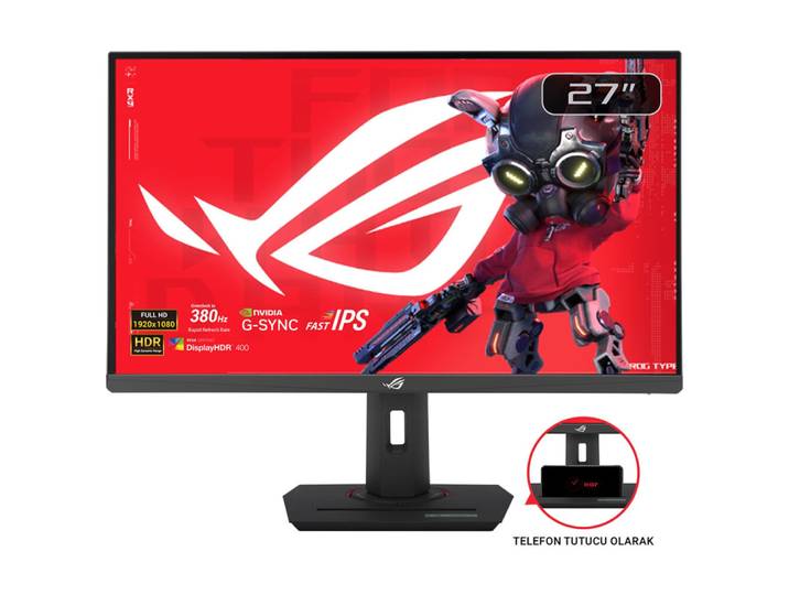 ASUS ROG Strix XG279CNS écran plat de PC 68,6 cm (27 ) 1920 x 1080 pixels Full HD LCD Noir