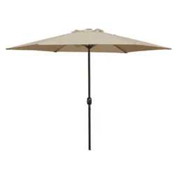 Terrassen Sonnenschirm Ibiza ø 300 cm, H: 240 cm - Gartenschirm aus Aluminium/Polyester – Outdoor Schirm – Terrassen Sonnenschirm