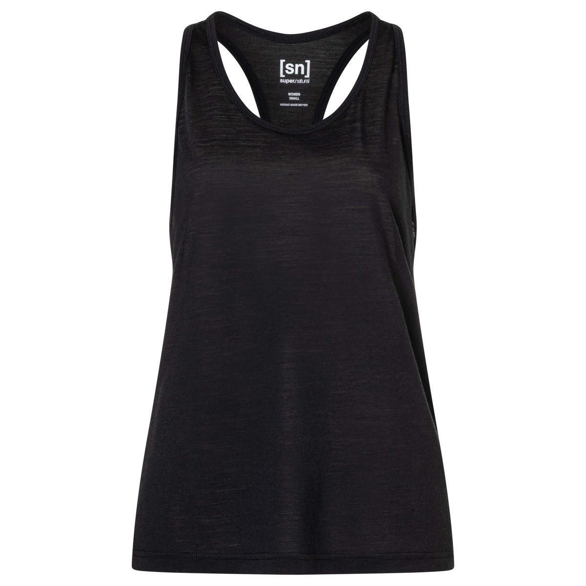 Super.Natural W Loose Tanktop jet black (872) L SNW026710872L
