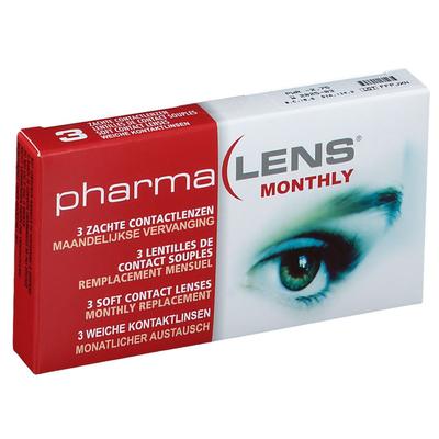 PharmaLens Maandlenzen (Dioptrie -2.75) 3 St Kontaktlinsen