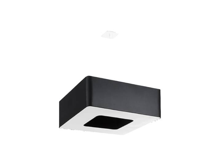 Design Pendellampe „Urano“ Ø 60 cm Schwarz Sollux Lighting