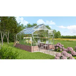 Vitavia Gewächshaus "Cassandra 11500",aluminium eloxiert,11,5 m2