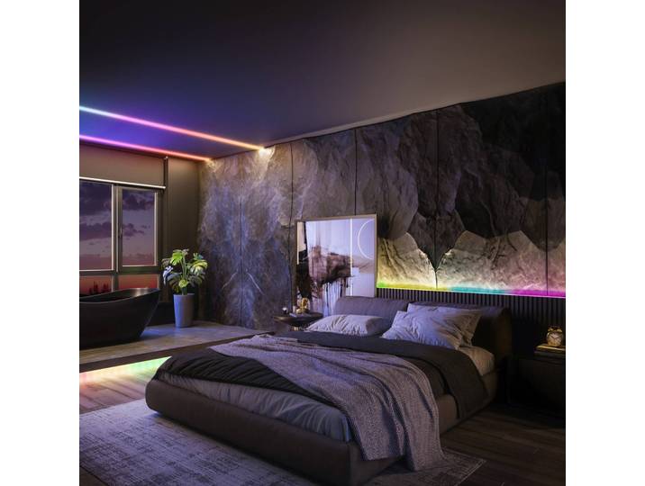 LEDVANCE SMART+ WiFi Flex Magic LED Strip RGB, 5m Magic, dimbaar, wit / opaal, Woon-/ Eetkamer, Kunststof