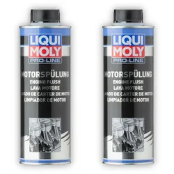 2x Additiv LIQUI MOLY 2427 Pro-Line Motorspülung Motorreinigung Öl Zusatz 500ml