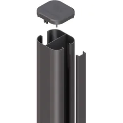 TraumGarten System Steckpfosten-Einb-2980-anthrazit