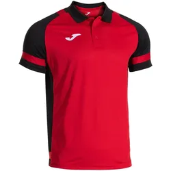 JOMA Lider Poloshirt 601 - rot/schwarz M