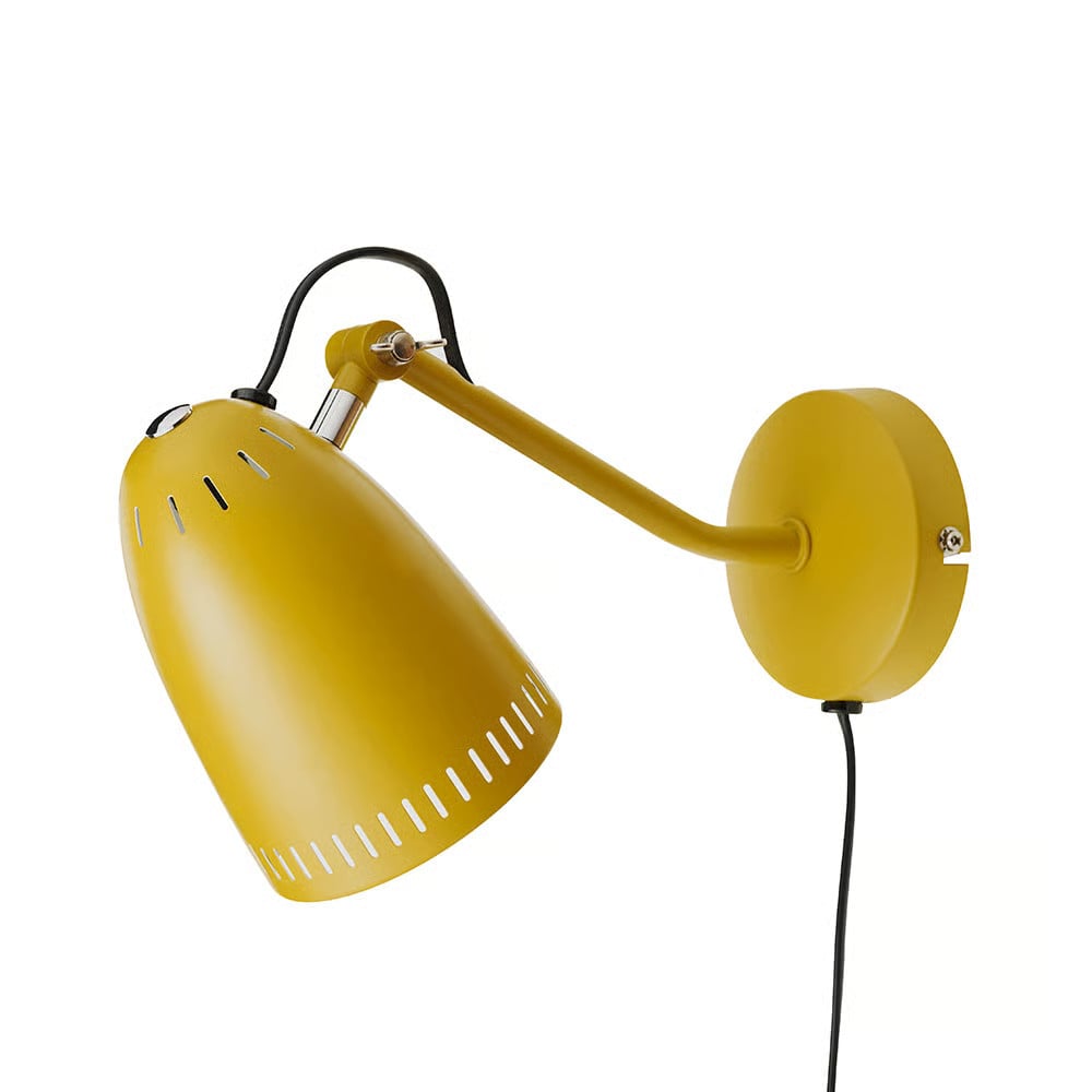 Superliving Dynamo wandlamp Mat mustard