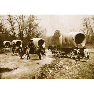 Fototapete PAPERMOON "Kutschen", bunt, B:4,5m L:2,8m, Vlies, Tapeten