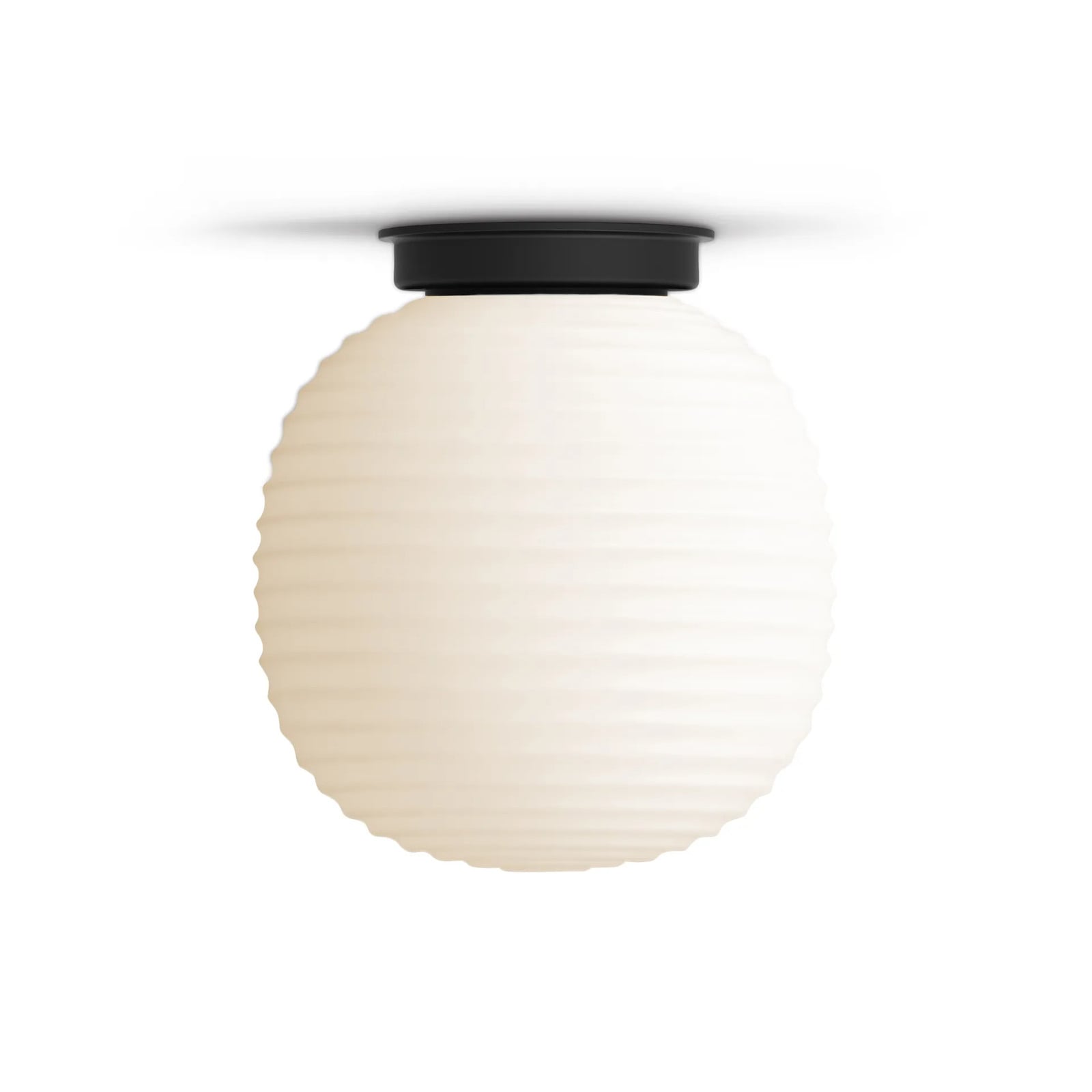 New Works Lantern Small plafondlamp met wit opaalglas en diameter: 20 cm