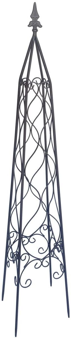 TrendLine Metallobelisk 121 cm grau