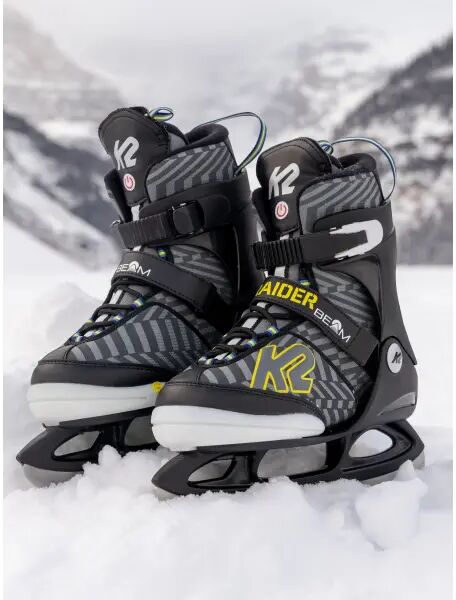Schlittschuhe Kinder K2 Raider Beam (Schwarz/Gelb - 29-34)