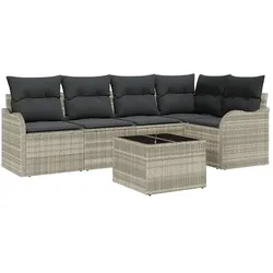 vidaXL, Gartenlounge, Layton (mit Tisch)