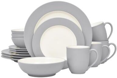 Noritake Colorwave 16-Piece Rim Dinnerware Set, Service for 4