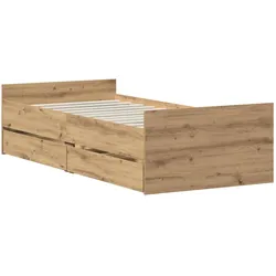 vidaXL, Bett, Moderne Plattformbetten (100 x 200 cm)