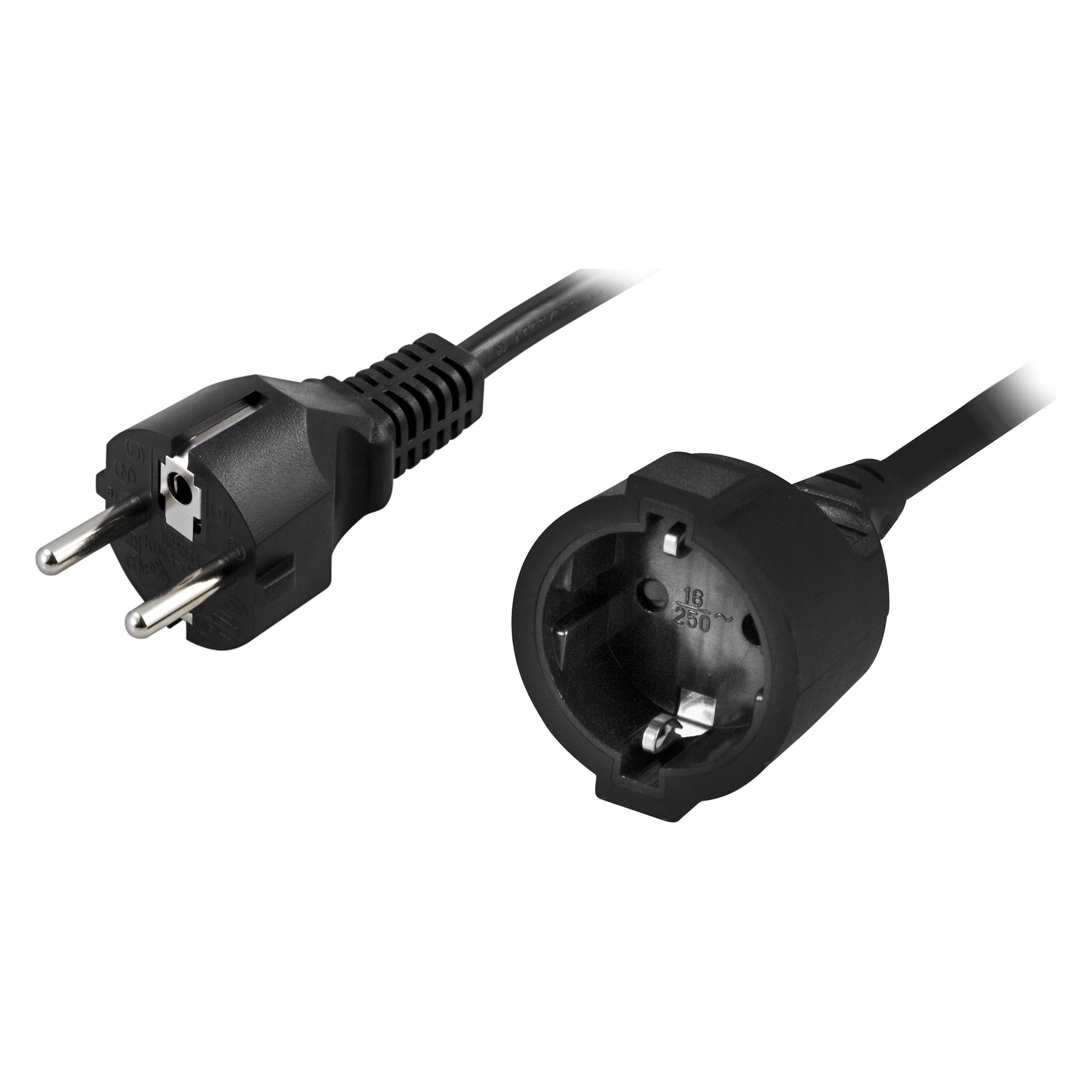 Deltaco Kabel CEE 7 (3 m) (DEL-112S)